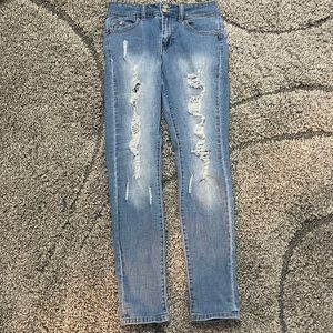 WBB YMI ripped jeans